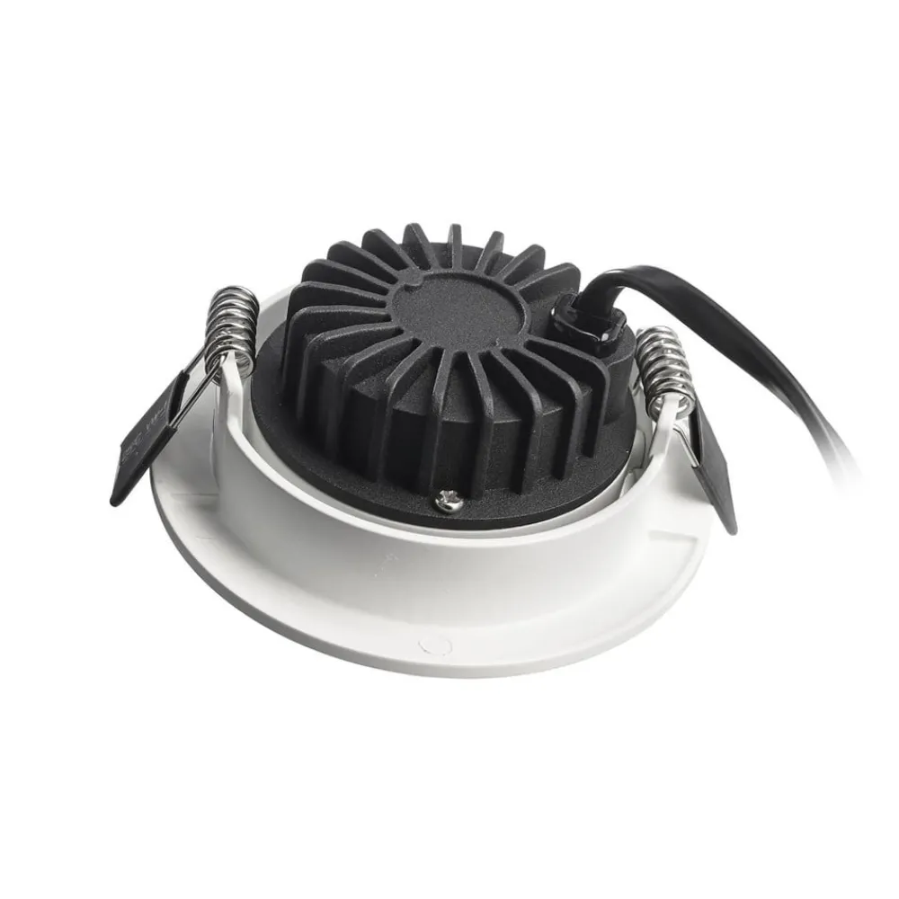 Deko-Light Loftlamper|Indbygningsspots > Forsænket loftlampe Dione, IP44, 2.700 K, hvid, dæmpbar