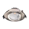 Loftlamper|Indbygningsspots ^ Deko-Light Forsænket loftlampe Dione, IP44, 2.700 K, nikkel, dæmpbar
