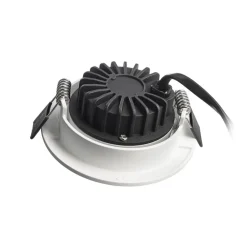 Loftlamper ^ Deko-Light Forsænket loftlampe Dione, IP44, 4.000 K, hvid, dæmpbar