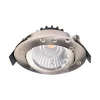 Deko-Light Loftlamper > Forsænket loftlampe Dione, IP44, nikkel, dæmpbar til varm