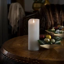 Julepynt|Led Stearinlys ^ Konstsmide Christmas Forsynet med 3D-flamme - LED-lys Stearin
