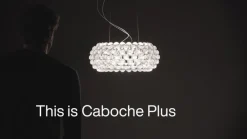 Foscarini Pendellamper|Pendellamper > Caboche Plus media pendellampe R7s, klar
