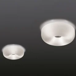 Gang|Loftlamper ^ Foscarini Circus piccola loftlampe i glas, Ø 32 cm
