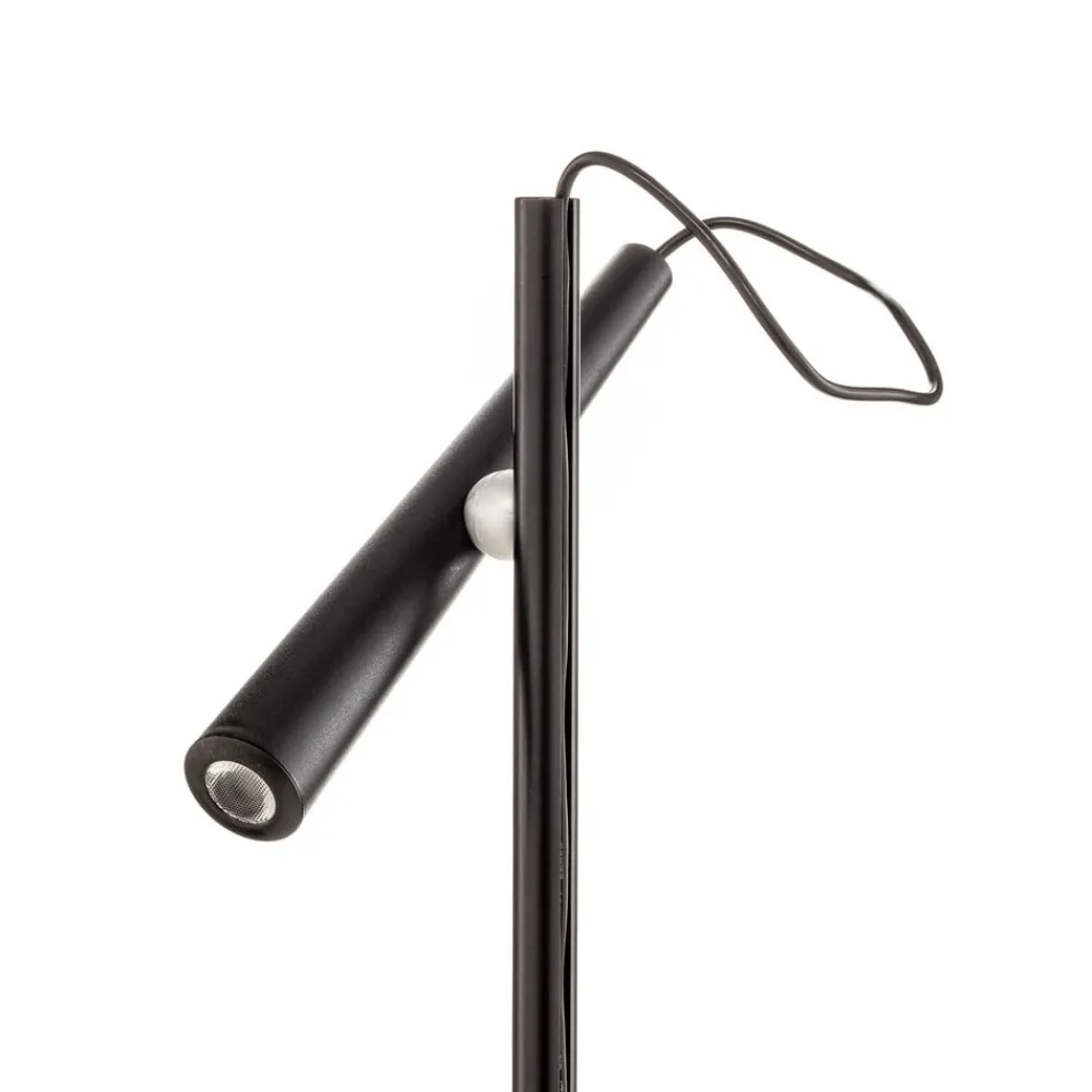 Foscarini Arbejdsrum/Kontor|Gulvlamper > Magneto LED-gulvlampe, sort