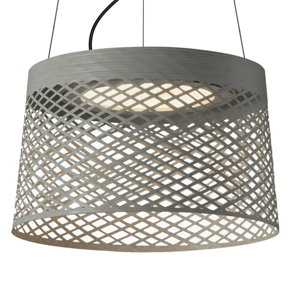 Udendørs Pendellamper ^ Foscarini Twiggy Grid LED-pendellampe, greige