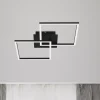Loftlamper ^ Briloner Frame LED-loftlampe, 2 lyskilder, Switch dim, sort