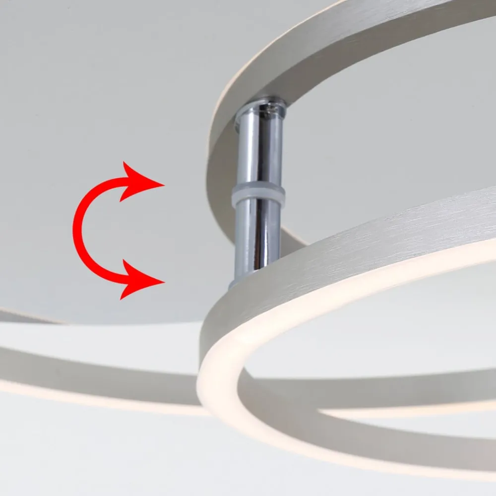 Briloner Gang|Loftlamper > Frame LED-loftslampe, dæmpbar via vægkontakt
