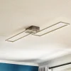 Arbejdsrum/Kontor|Loftlamper ^ Briloner Frame LED-loftslampe, fjernbetjening, sort