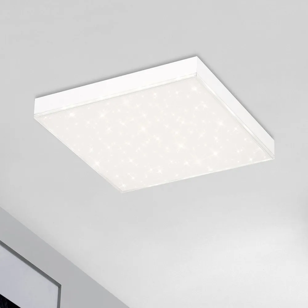 Briloner Loftlamper|Loftlamper > Frameless CCT LED-stjernehimmel, 30 x 30 cm
