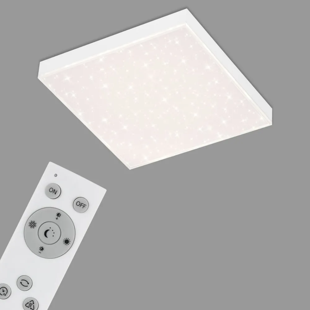 Briloner Loftlamper|Loftlamper > Frameless CCT LED-stjernehimmel, 30 x 30 cm