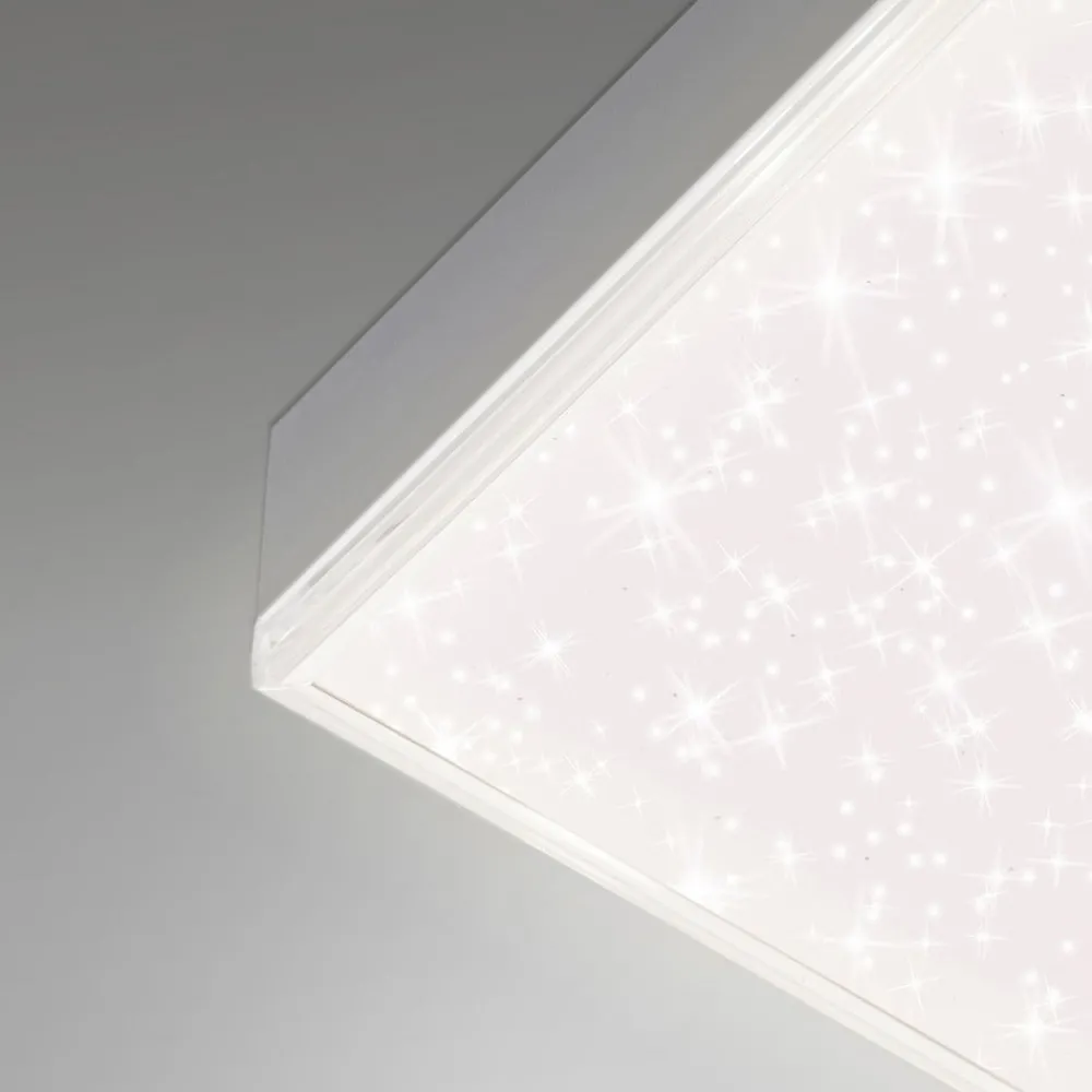 Briloner Loftlamper|Loftlamper > Frameless CCT LED-stjernehimmel, 30 x 30 cm