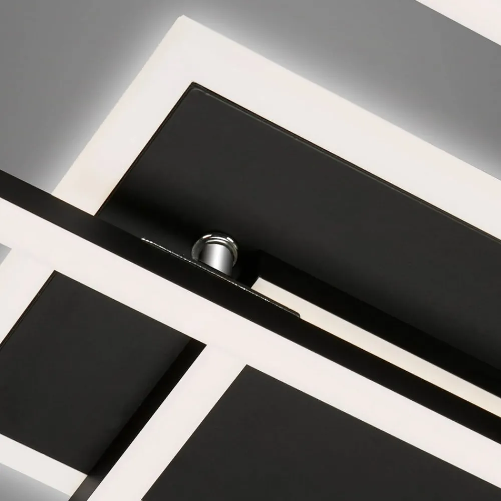 Briloner Arbejdsrum/Kontor|Loftlamper > Frame S LED-loftlampe CCT 110x24,8 cm sort