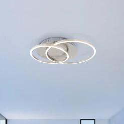 Briloner Loftlamper|Loftlamper > Frames LED-loftlampe, 2 ringe, kan drejes