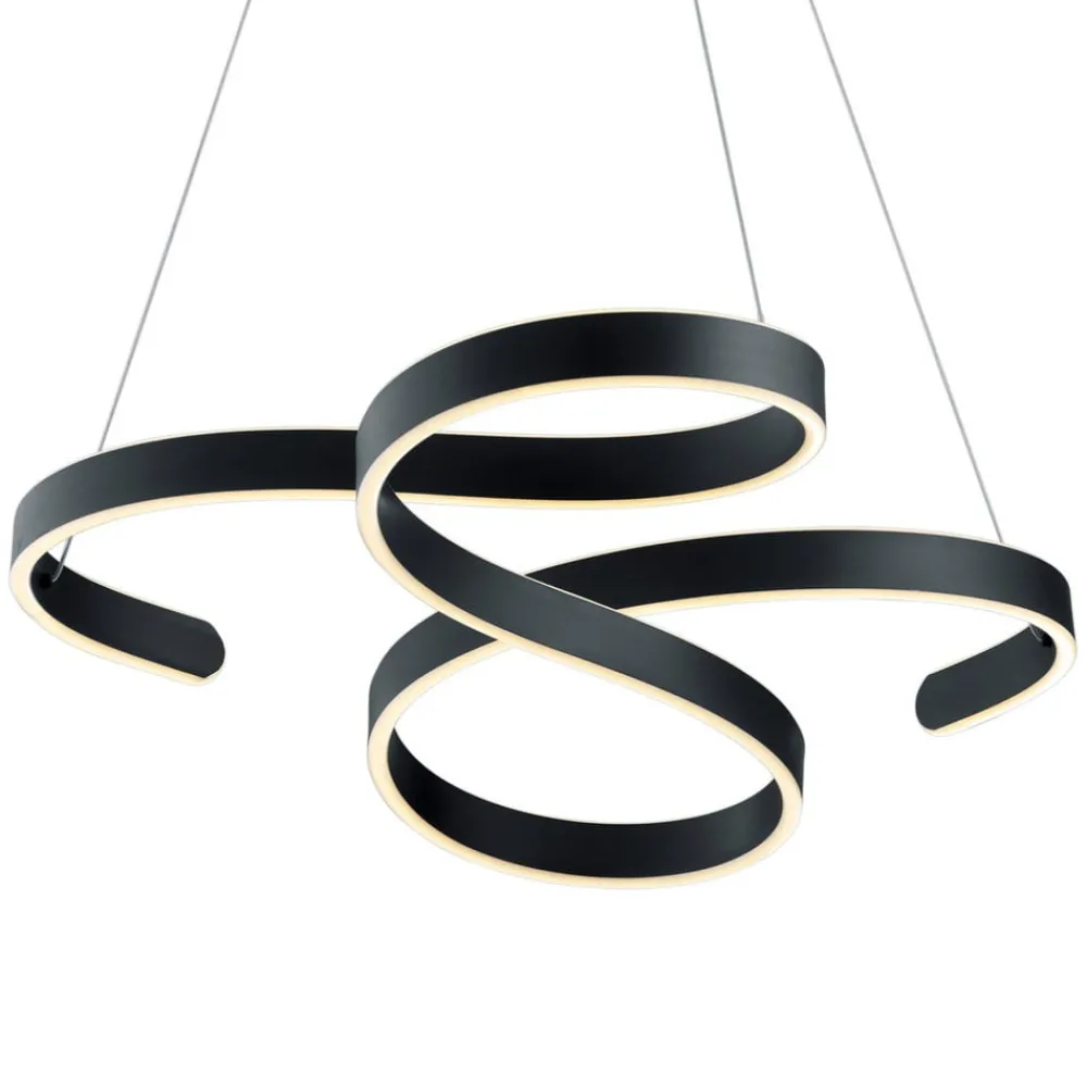 Trio Lighting Pendellamper > Francis LED-pendellampe, antracit