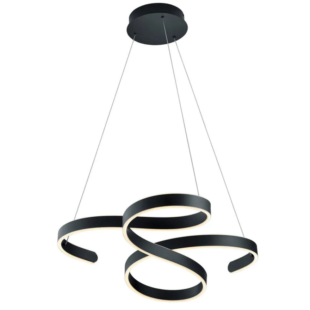 Trio Lighting Pendellamper > Francis LED-pendellampe, antracit