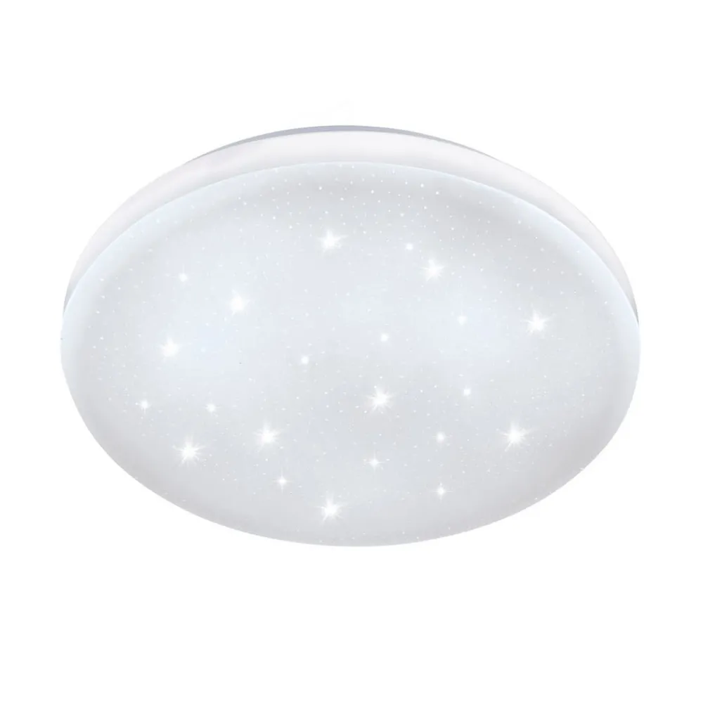 Loftlamper|Loftlamper ^ EGLO Frania-S LED-loftlampe med krystaleffekt, Ø 33 cm