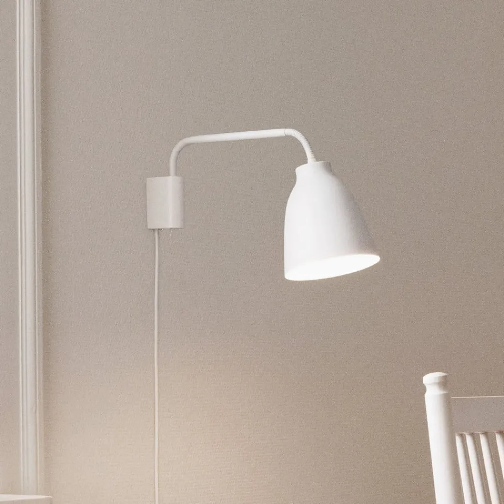 FRITZ HANSEN Væglamper > Caravaggio væglampe, hvid