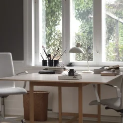 FRITZ HANSEN Arbejdsrum/Kontor > Kaiser Idell 6556-T, blank hvid