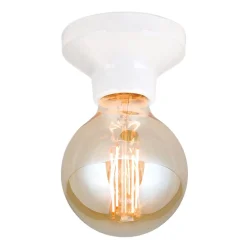 Gang|Loftlamper ^ ORION Frost loftlampe af keramik, hvid