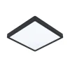 EGLO Loftlamper > Fueva 5 loftlampe IP44 sort 3.000 K 28x28cm