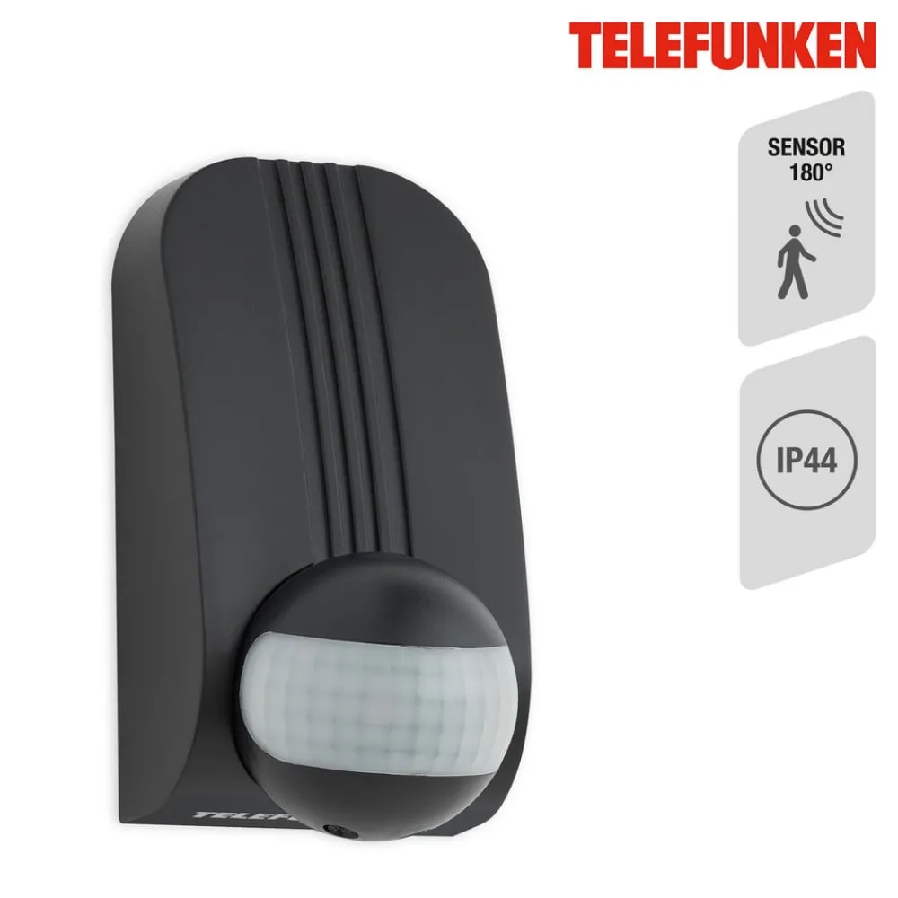 Telefunken Sensor > Funchal bevægelsessensor, maks. 1.000 W LED, sort