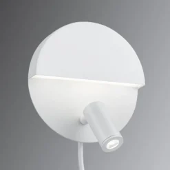 Væglamper|Væglamper ^ Trio Lighting Funktionel LED-væglampe Mario med 2 kontakter