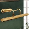 ORION Væglamper > Gallerilampe Lariga, messingfarvet, metal, 65 cm, E14