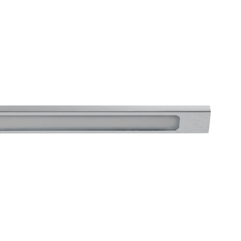 TK Lighting Væg- Og Spejllamper > Gallery LED-væglampe, kromfarvet, metalbredde 62 cm IP44