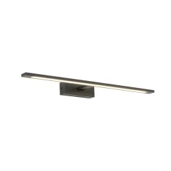 TK Lighting Væg- Og Spejllamper > Gallery LED-væglampe, sort, metal, bredde 62 cm, IP44
