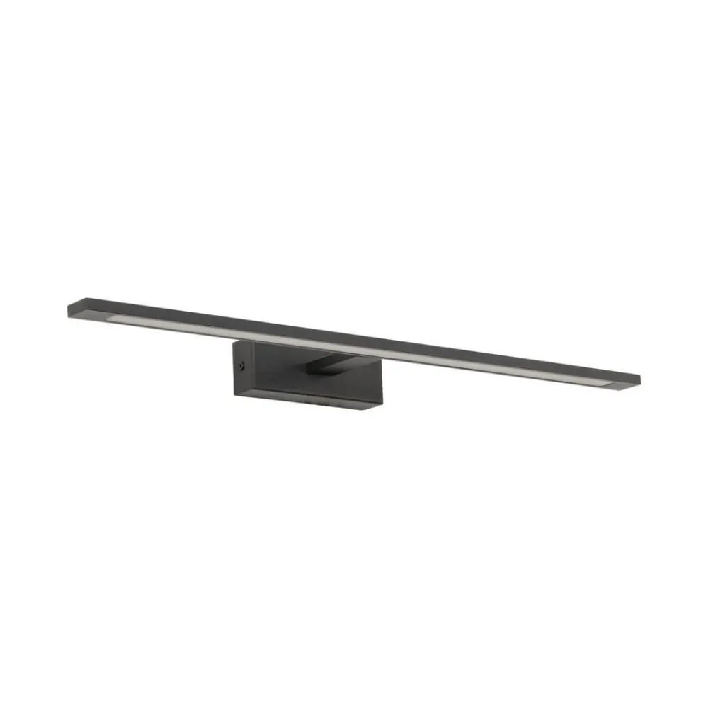TK Lighting Væg- Og Spejllamper > Gallery LED-væglampe, sort, metal, bredde 62 cm, IP44