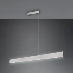 Pendellamper ^ Trio Lighting Galway hængelampe, mat nikkel, op/ned, CCT, metal