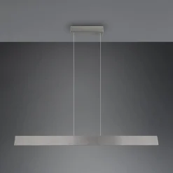 Pendellamper ^ Trio Lighting Galway hængelampe, mat nikkel, op/ned, CCT, metal