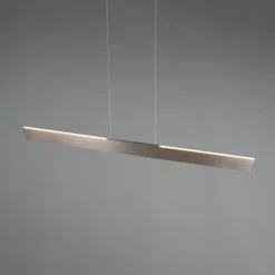 Pendellamper ^ Trio Lighting Galway hængelampe, mat nikkel, op/ned, CCT, metal