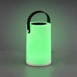Reality Leuchten Solcellelamper > Garcia LED solcellebordlampe med RGBW-farveskift