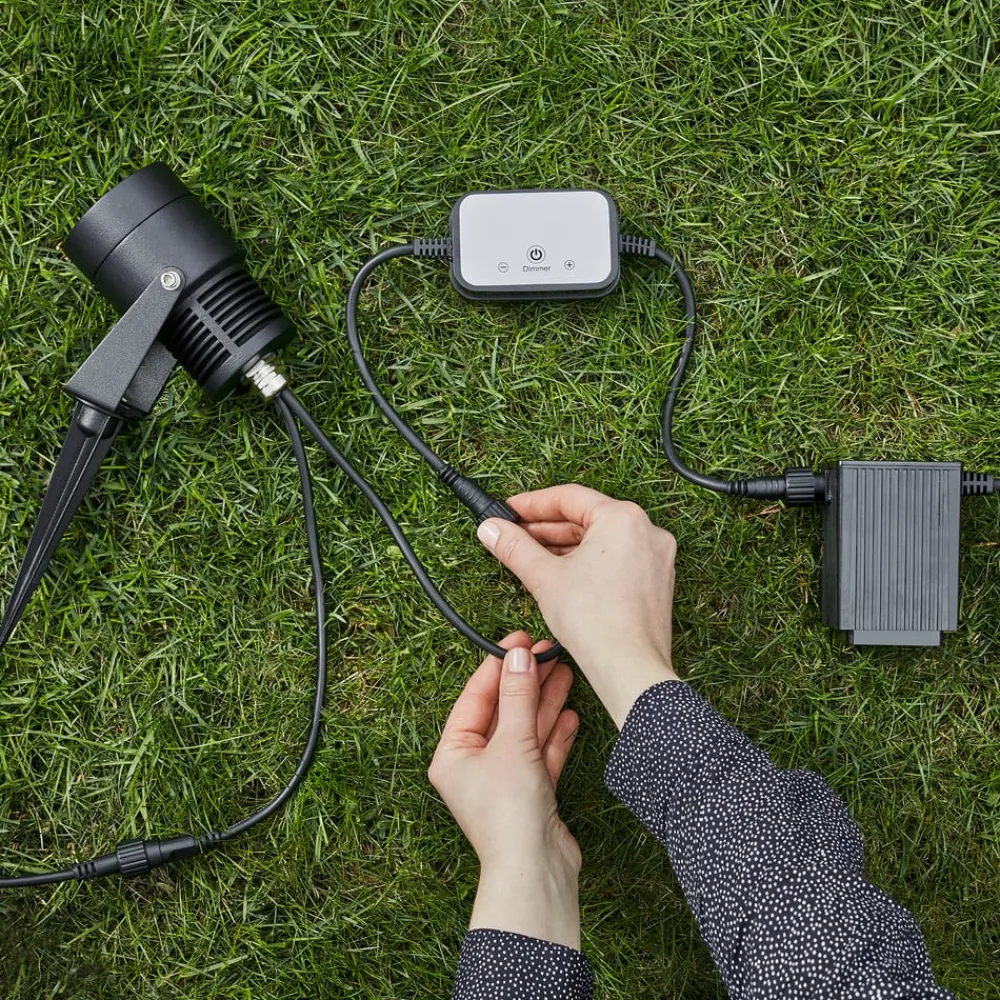Markslöjd Udendørs Spot > Garden 24 LED-spot, sort, 9 watt