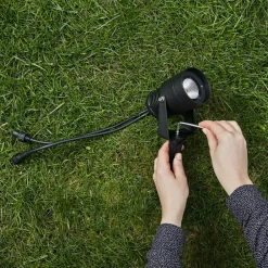 Markslöjd Udendørs Spot > Garden 24 LED-spot, sort, 9 watt