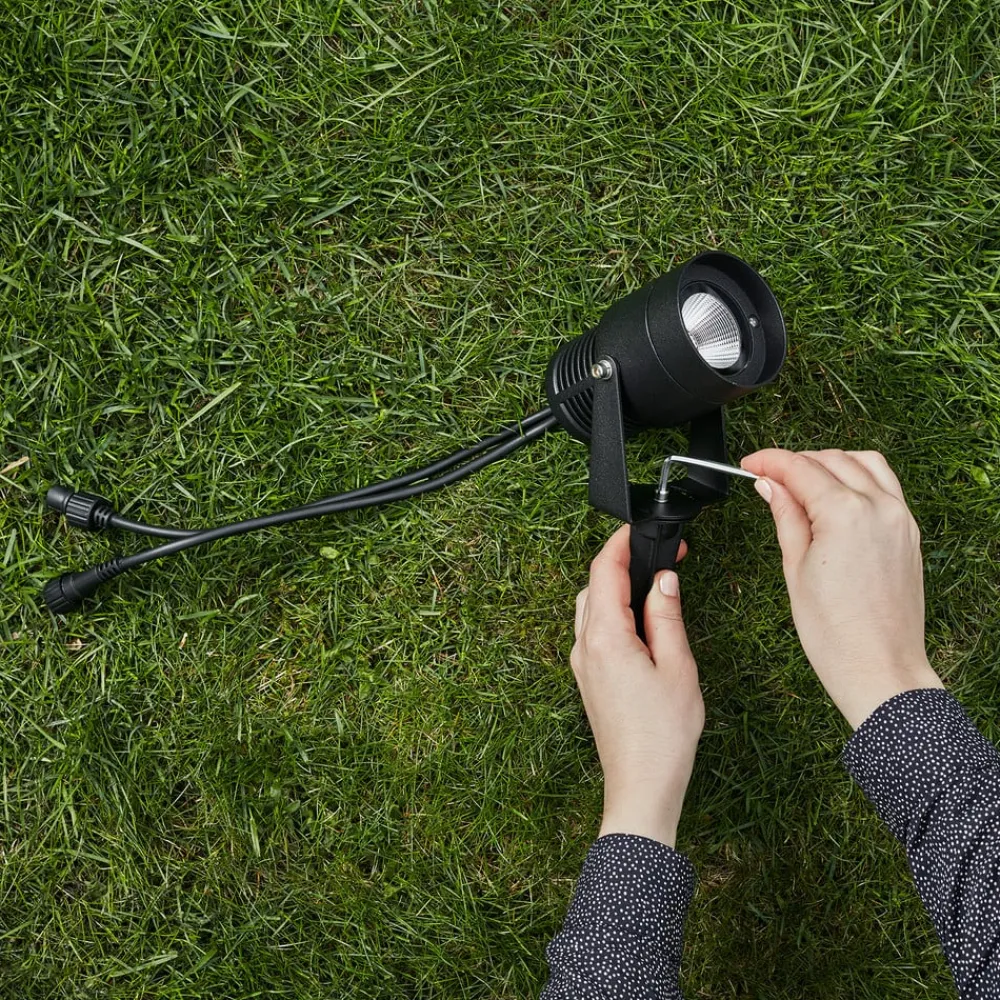 Markslöjd Udendørs Spot > Garden 24 LED-spot, sort, 9 watt