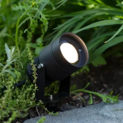 Markslöjd Udendørs Spot > Garden 24 LED-spot, sort, 15 watt