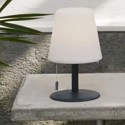 STAR TRADING Dekorationsbelysning|Terrassebelysning > Gardenlight Kreta LED-bordlampe m. batteri 26,5 cm