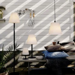 STAR TRADING Dekorationsbelysning|Terrassebelysning > Gardenlight Kreta LED-bordlampe m. batteri 26,5 cm
