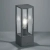 Sokkellamper ^ Trio Lighting Garonne sokkellampe i antracit