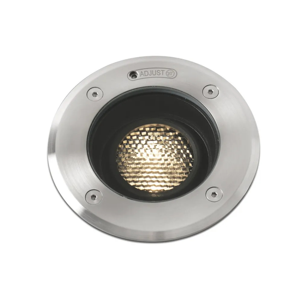 FARO BARCELONA Nedgravet Udebelysning|Udendørs Spot > Geiser indbygget LED-lys, søvandsbestandigt, 13 cm, 10°