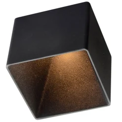 The Light Group Loftlamper|Indbygningsspots > GF design Blocky indbygningslampe IP54 sort 3.000 K