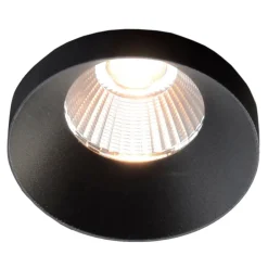 Loftlamper|Indbygningsspots ^ The Light Group GF design Owi indbygningslampe IP54 sort 3.000 K