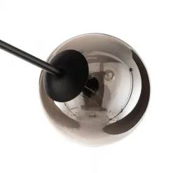 Gang|Loftlamper ^ EMIBIG LIGHTING Glassy loftlampe, sort, grafit, glas, 6 lyskilder, E14