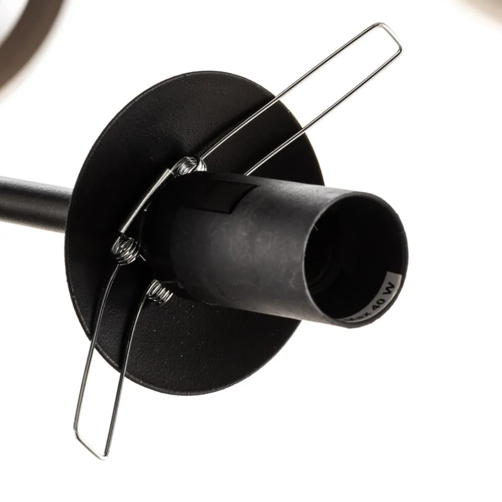 Gang|Loftlamper ^ EMIBIG LIGHTING Glassy loftlampe, sort, grafit, glas, 6 lyskilder, E14