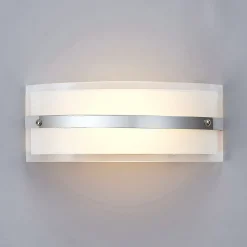 Væglamper ^ Lindby Glas-væglampe Zinka med LED, 25 cm