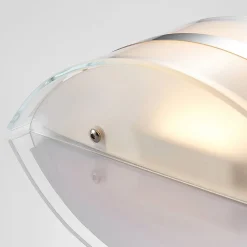 Væglamper ^ Lindby Glas-væglampe Zinka med LED, 25 cm