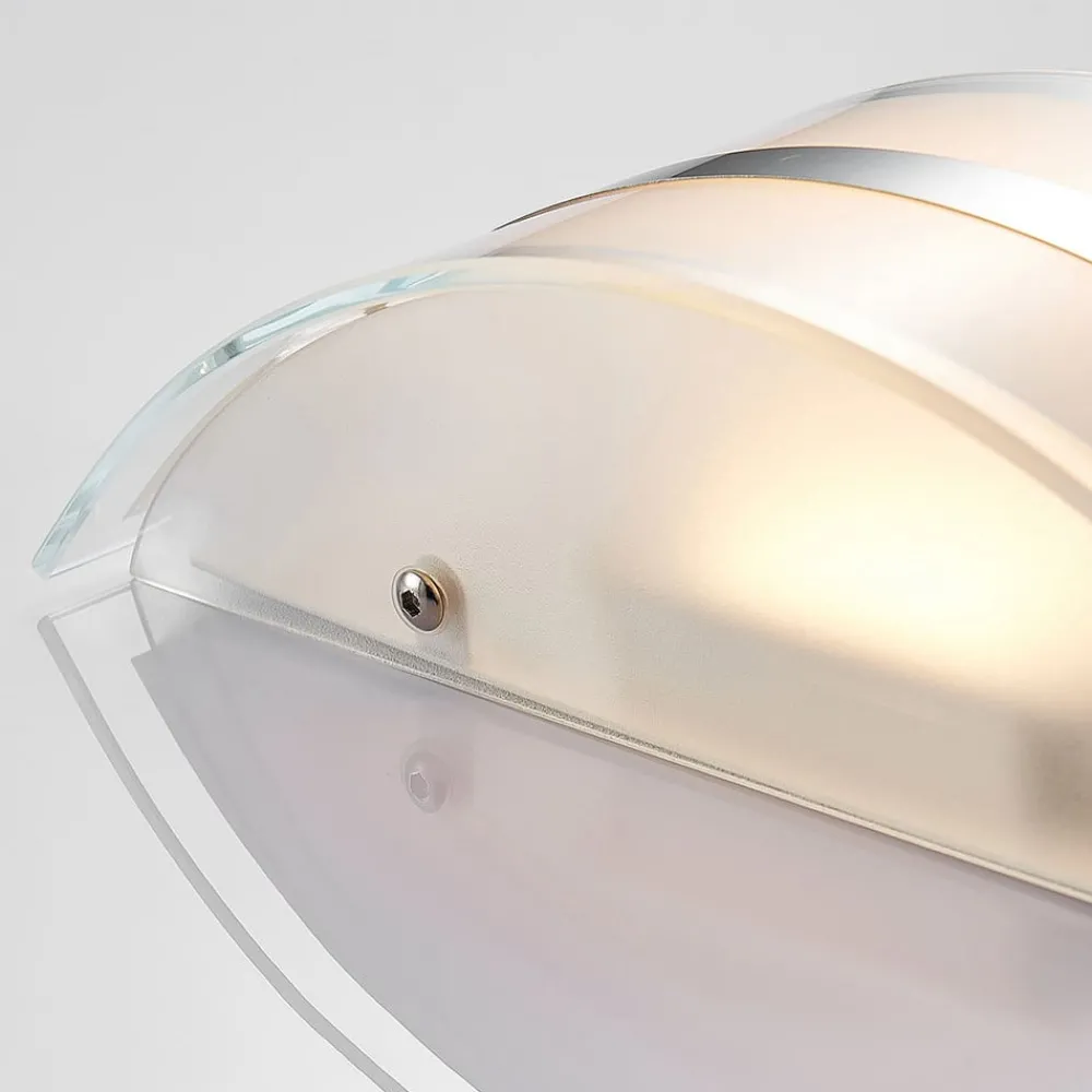 Væglamper ^ Lindby Glas-væglampe Zinka med LED, 25 cm