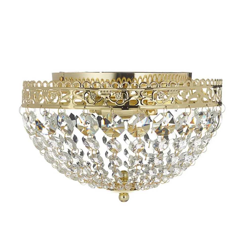Loftlamper ^ Markslöjd Glitrende loftlampe Saxholm